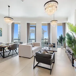  Apartment Stylish 2Br In Downtown Dubai With Sea And City Views United Arab Emirates